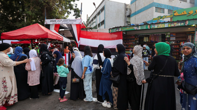 בחירות במצרים (צילום: רויטרס)