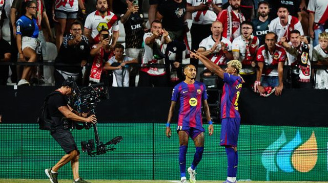 ראפיניה ולאמין ימאל (צילום: Quality Sport Images / Contributor)