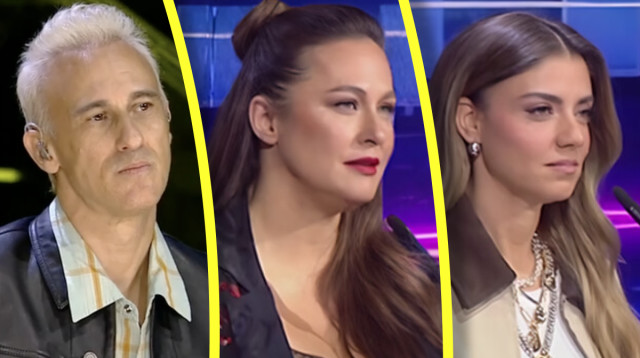 קרן פלס, שירי מימון, אסף אמדורסקי (צילום: צילום מסך ערוץ 12)