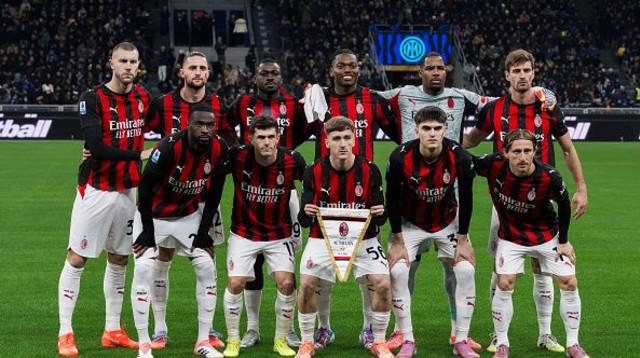 שחקני מילאן (צילום: Nicolò Campo / Contributor)
