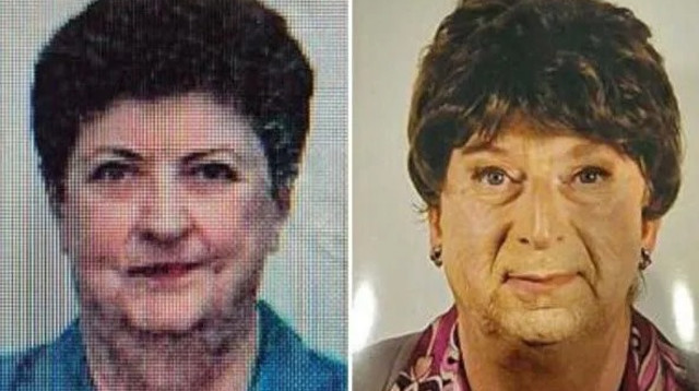 הגבר שהתחפש לאמו  (צילום: פייסבוק,שימוש לפי סעיף 27א')