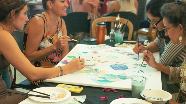 מפעילות מיזם העצמת נשים  (צילום: חגית אברהם)