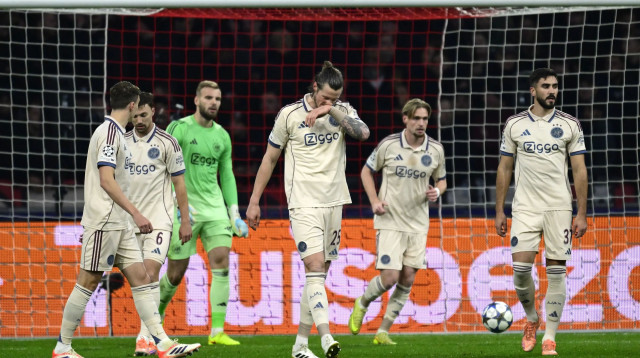 שחקני אייאקס מאוכזבים (צילום: GettyImages, ANP)