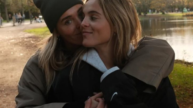 ג'יל רורד ופין סנדרס (צילום: מסך, אינסטגרם)