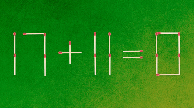 חידת גפרורים לסופ"ש: הזיזו גפרור אחד כדי להגיע לפתרון (צילום: מערכת מעריב)