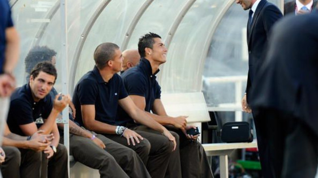 דייויד בקהאם, כריסטיאנו רונאלדו (צילום: Getty images)