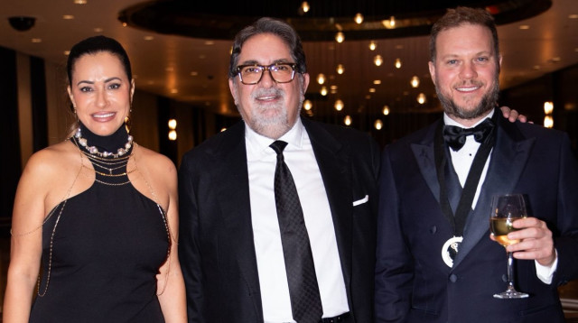 אמיליו שנקר, גדעון תדמור וטל גרנות (צילום: דנה לביא)