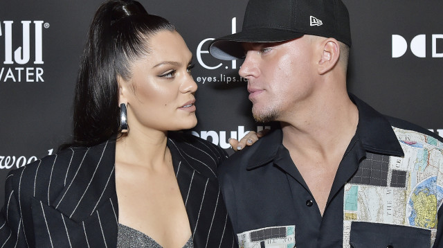 ג'סי ג'יי וצ'נינג טייטום (צילום: Stefanie Keenan/Getty Images for FIJI Water)