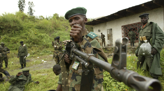 חייל קונגולזי (צילום: רויטרס)