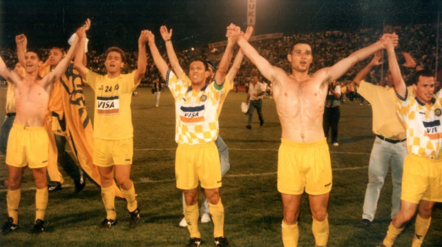 נמני, קלינגר, שוהם, דריקס, זוהר (צילום: עדי אבישי)