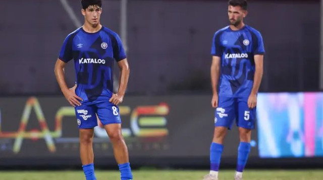 מעידה בלתי צפויה. ניב יהושע המאוכזב (צילום: מאור אלקסלסי)