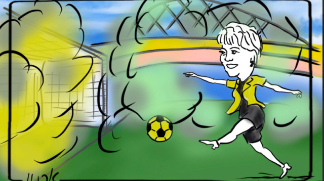 הרמת מסך (צילום: איור ארנון קרמר)