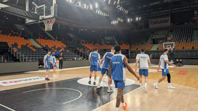 אימון נבחרת ישראל כדורסל (צילום: אתר רשמי, איגוד הכדורסל)