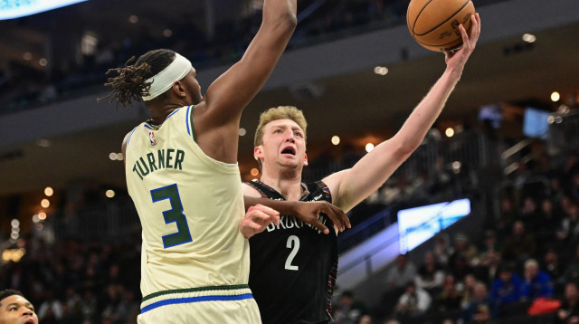 שחקן ברוקלין נטס דני וולף (צילום: רויטרס)