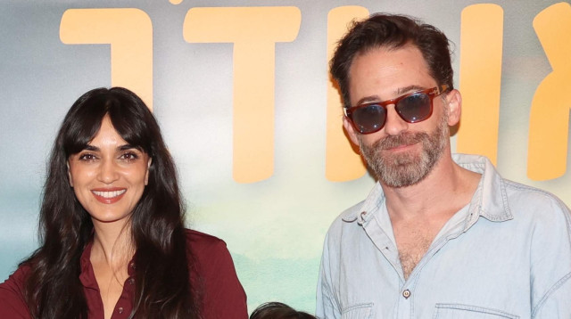 תום אבני, לירז צ'רכי (צילום: אור גפן)