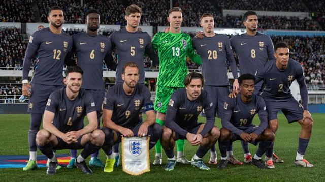 שחקני נבחרת אנגליה (צילום: GettyImages)