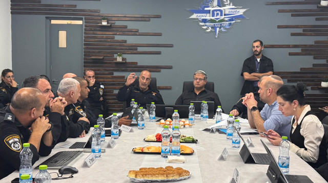 השר בן גביר בפתח תקווה (צילום: ללא)