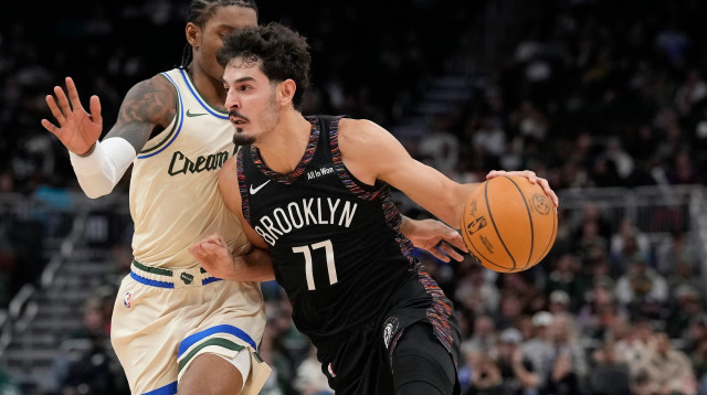 שחקן ברוקלין נטס בן שרף (צילום: GettyImages, Patrick McDermott)