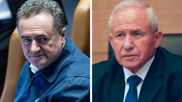 אבי דיכטר, ישראל כ"ץ (צילום: חיים גולדברג פלאש 90,דוברות הכנסת, דני שם טוב)