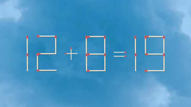 חידת גפרורים (צילום: מערכת מעריב)