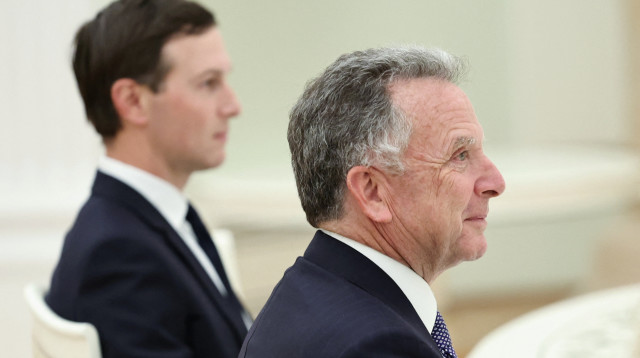 סטיב ויטקוף וג'ארד קושנר (צילום: רויטרס)