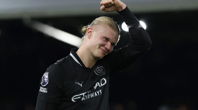 ארלינג הולאנד, חלוץ מנצ'סטר סיטי (צילום: רויטרס)