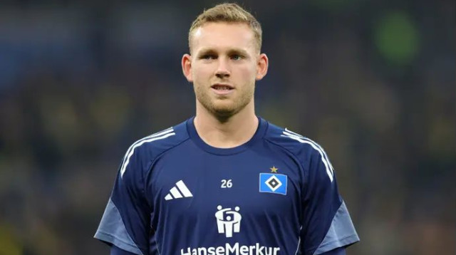 אמור לפתוח, אולי בפעם האחרונה במדי המבורג. דניאל פרץ (צילום: אימג'בנק  GettyImages, Sebastian El-Saqqa - firo s)