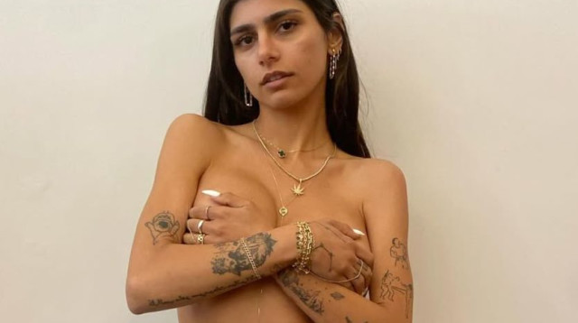 מיה קאליפה (צילום: מסך, אינסטגרם)