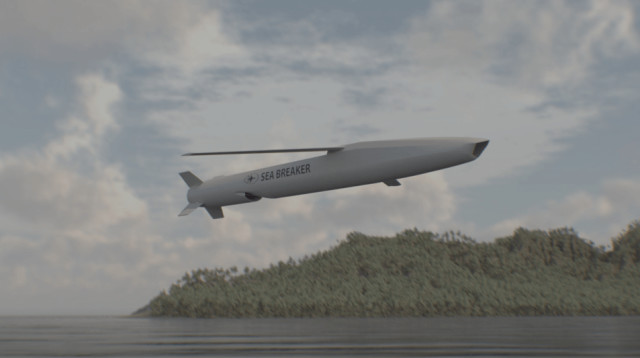 טיל Sea Breaker של רפאל (צילום: רפאל)