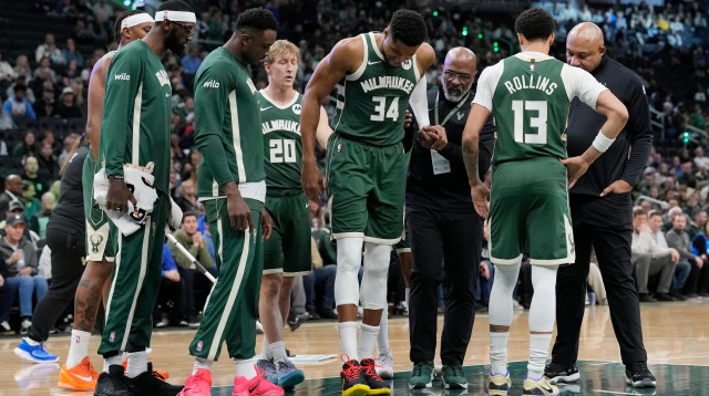 יאניס אנטטוקומפו, שחקן מילווקי (צילום: GettyImages, Patrick McDermott)
