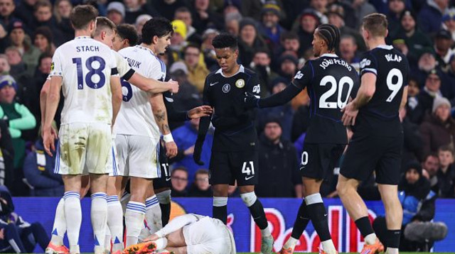 שחקני צ'לסי מאוכזבים (צילום: Robbie Jay Barratt - AMA / Contributor)