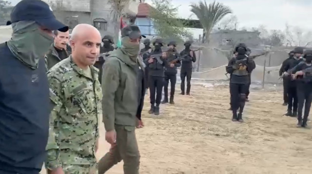 ר׳סאן דהייני, סגנו של יאסר אבו שבאב שמונה להיות מנהיג "מיליציית הכוחות העממיים" (צילום: צילום מסך)