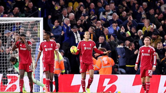 שחקני ליברפול מאוכזבים (צילום: Getty images)