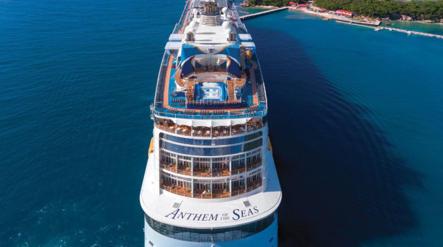 אוניה של רויאל קריביאן (צילום: באדיבות רויאל קריביאן)