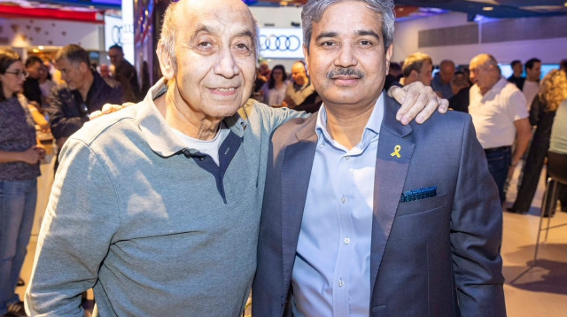  ג׳יי פי סינג ויצחק סוארי   (צילום: לנס הפקות)