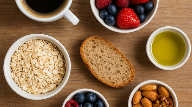 מזונות עשירים בפוליפנולים (צילום: AI)