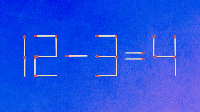 חידת גפרורים (צילום: מערכת מעריב)