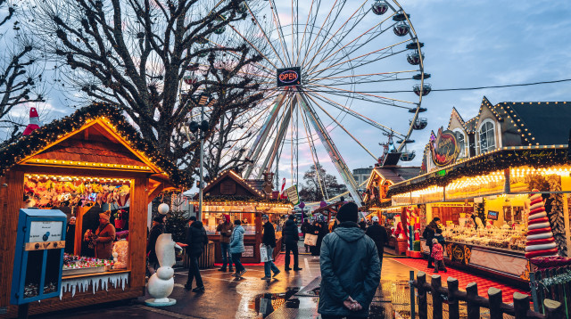שוק חג מולד בלוקסמבורג (צילום: שאטרסטוק)