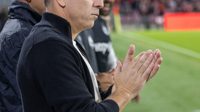 מאמן הפועל באר שבע, רן קוז'וך (צילום: בן בודה, וסרמיליה)