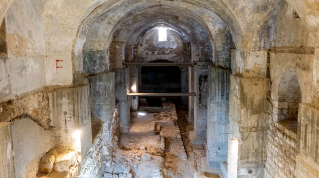 חפירת רשות העתיקות בקישלה (צילום: דור פזואלו, מגדל דוד מוזיאון ירושלים)