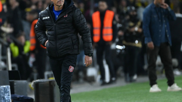 זיו אריה, מאמן הפועל ירושלים (צילום: ברני ארדוב)