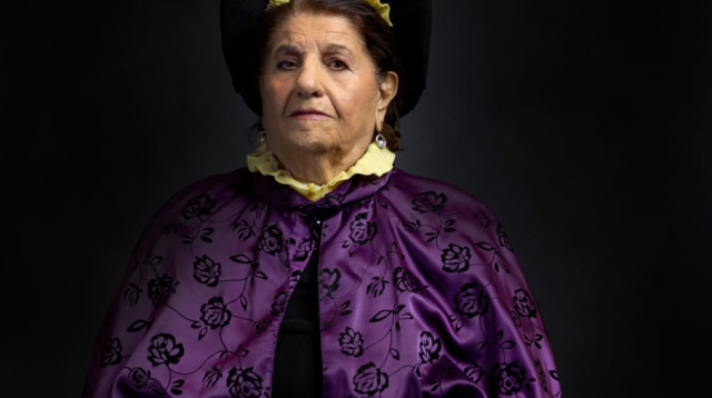 תמונה של מרים וינרב מפרויקט תיעוד של שורדות שואה (צילום: שחר מרקוס)