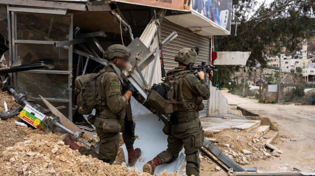 פעילות כוחות צה"ל באיו"ש (צילום: דובר צהל)