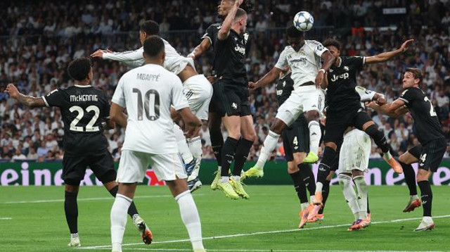 יובנטוס מול ריאל מדריד בליגת האלופות 2025/26 (צילום: PIERRE-PHILIPPE MARCOU)