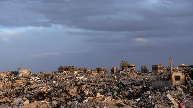 חורף ברצועת עזה (צילום: REUTERS/Nir Elias REUTERS)