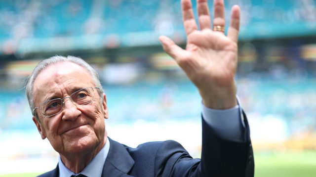 פלורנטינו פרס נשיא ריאל מדריד (צילום: GettyImages, Jean Catuffe)