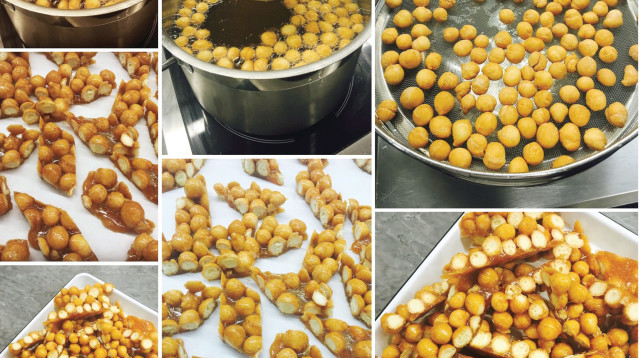  כדורי בצק בקרמל / חלווה דלעז'ין (צילום: פסקל פרץ-רובין)