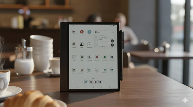 Onyx Boox - note air 5c (צילום: AI, ירדן מורנו)