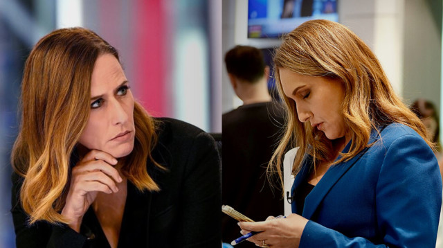 קרן מרציאנו, יונית לוי (צילום: ערוץ 12)