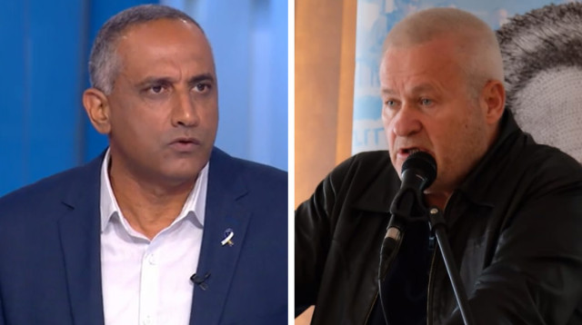 דדי שמחי, ישראל זיו (צילום: צילום מסך קשת 12,אריאלה לבנה )